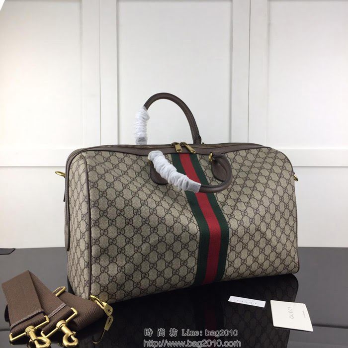 GUCCI古馳 新款 專櫃品質 原單 547953啡 手提袋 旅行袋HY1358